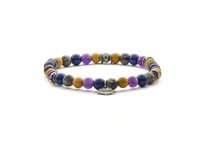 Bracelet Antracite Fantasy in Semiprecious stones Pietre dure BF06 DOROTHY - BF06 DOROTHY